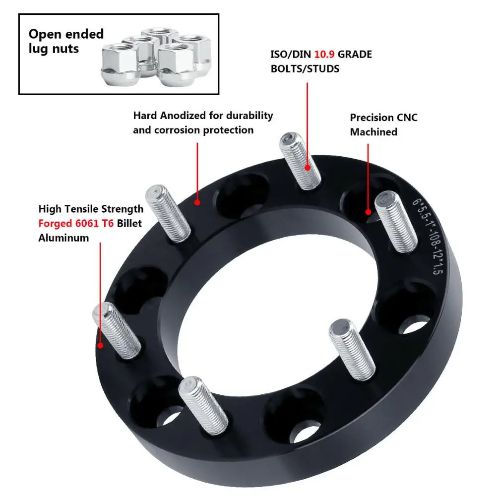Прокладки для колес KSP 6x5 5 4runner FJ Cruiser GX460 470 4WD Tacoma 1982 1997 Land 2001 2007 Sequoia 2000 2006|adapter|adapter