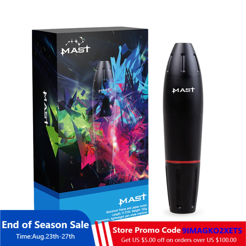 Профессиональная тату машинка Mast вращающаяся для перманентного макияжа