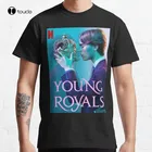 Новая Классическая хлопковая Футболка Young Royals, унисекс