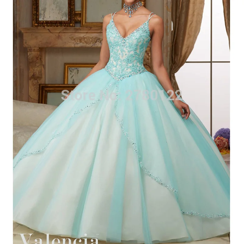 Женское бальное платье из тюля с V образным вырезом лифом рюшами кружевом и