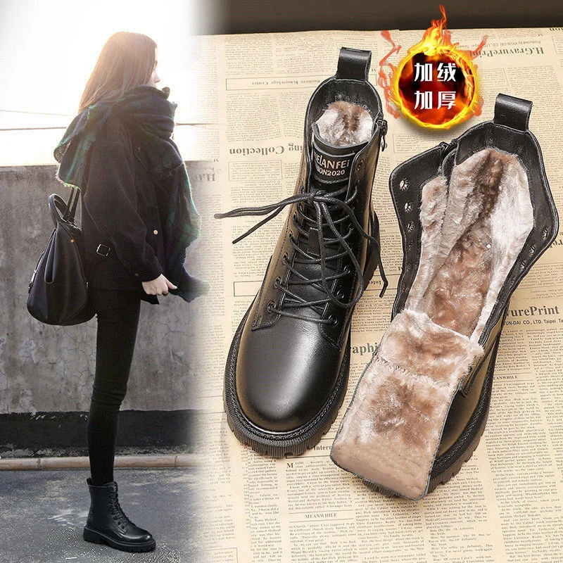 

2021 new Shoes for Women Boots Women's New Autumn Winter Women's Boots Winter Zapatillas Mujer Chaussure Femme