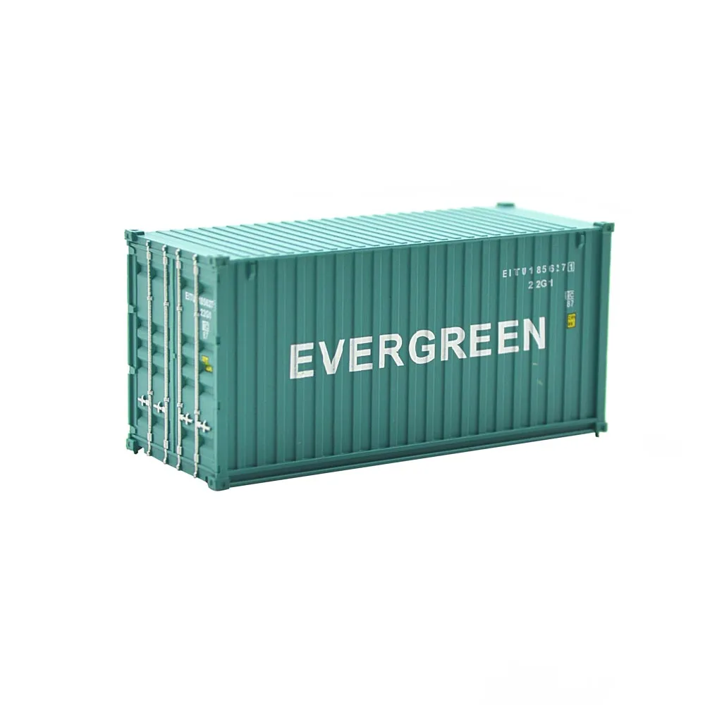 EVERGREEN 1 шт. HO 1: 87 масштаб 20 футов пластиковый ящик для хранения Контейнер модель аксессуары для поезда для модели масштаб поезда - Цвет: EVERGREEN