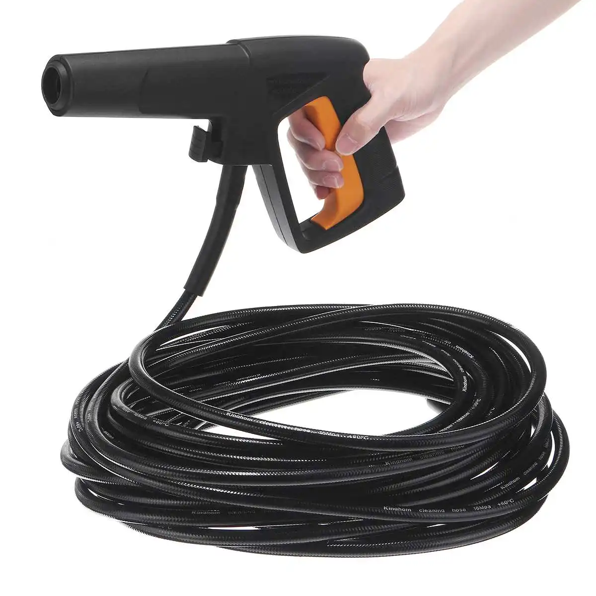 

High Pressure Washer Spray Gun Car Washer Jet Trigger Lance Sprayer Cleaning Tool + 15M Hose For Karcher K Series Car Washer