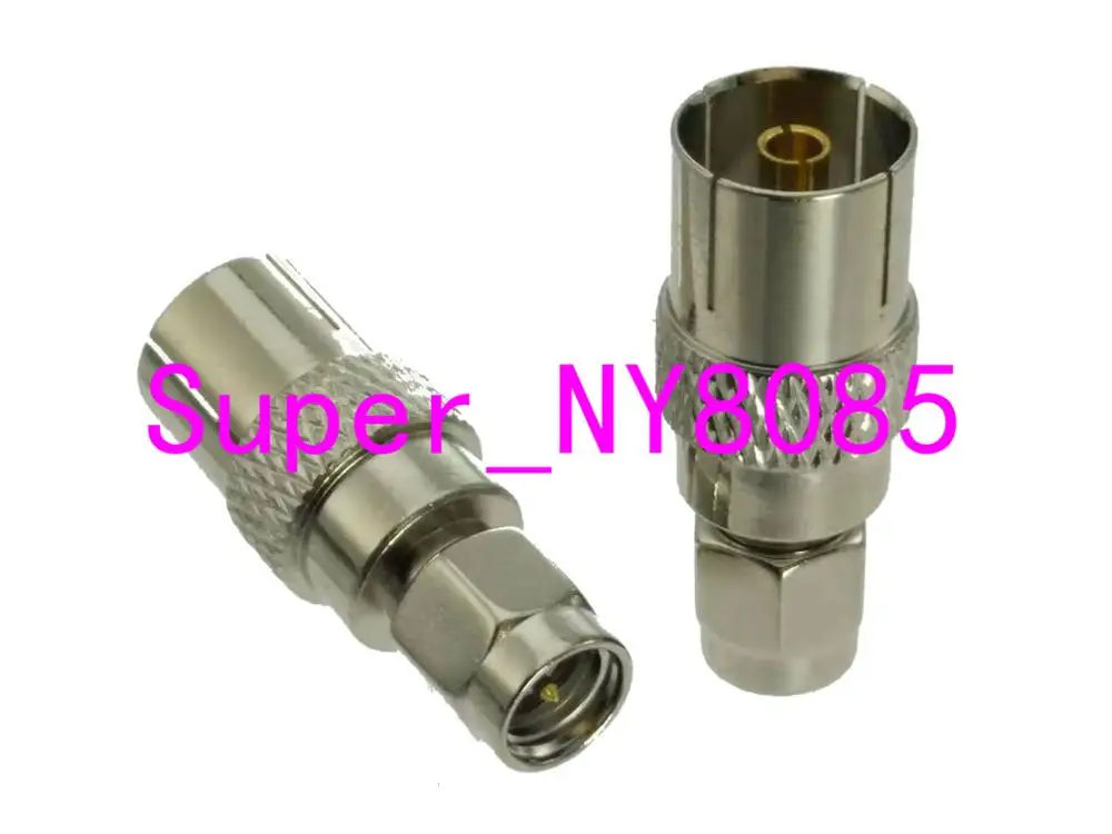 

Adapter IEC PAL DVB-T female jack to SMA male plug straight COAXIAL