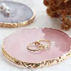 2021 новые ювелирные изделия из смолы ожерелье кольцо серьги дисплей пластина Держатель