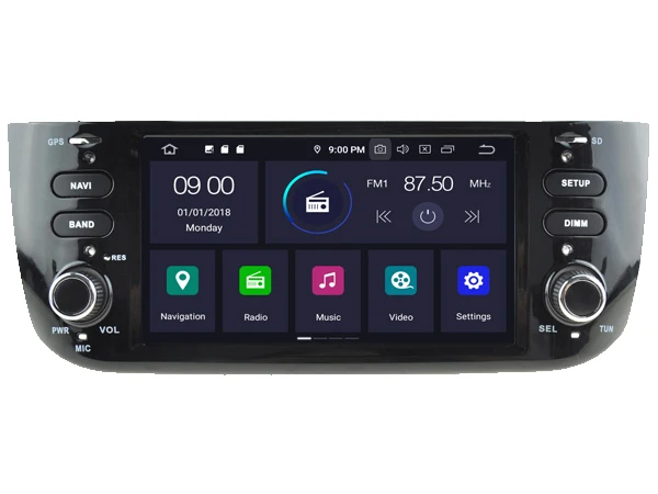 PX5 4g + 64g Android 9 0 автомобильный dvd-плеер для LINEA 2012-2015/GRANDE punto EVO Автомобильный