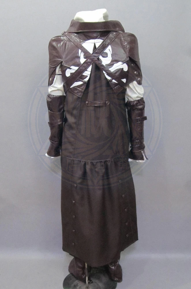 (QYY-034) Hallween Assassin's Creed 4 Black Flag Edward Kenway Pirate Uniform Cosplay Costume