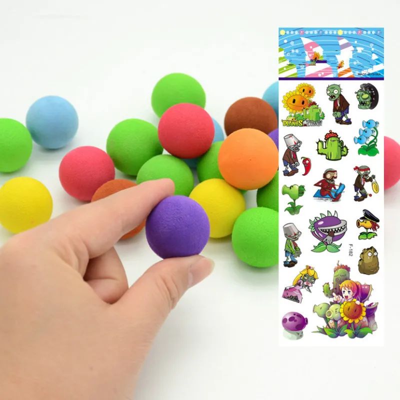 Plants Vs. Игрушка зомби аксессуары наклейки специальные мягкие эластичные