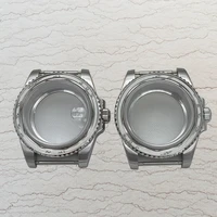 sapphire glass 40mm 316l stainless steel mens watches case accessory parts nh35 nh36 dial movement for rolex daytona submariner