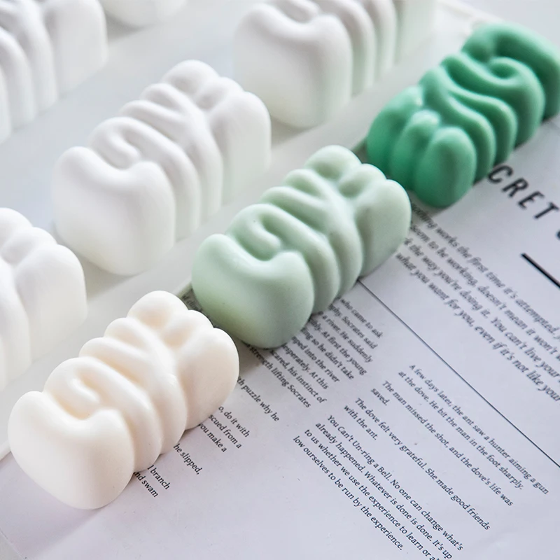 Форма для мыла ручной работы из мягкого силикона пищевого класса в форме сердца