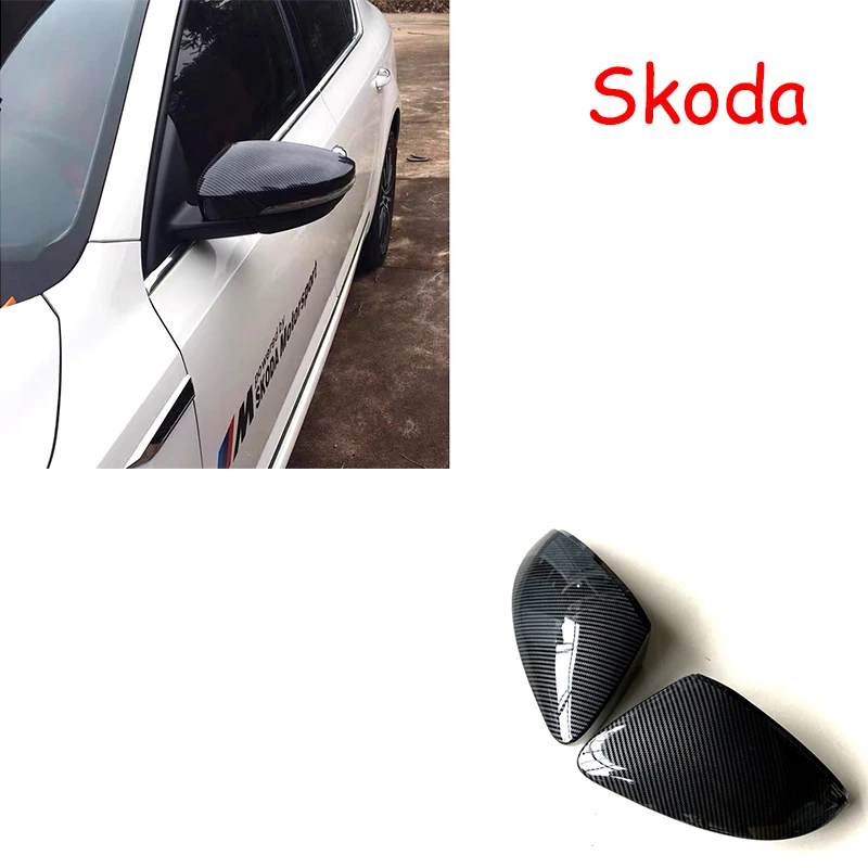 

Suitable for Skoda New Octavia Supa Xinruixin Dynamic Jingrui Modified Carbon Fiber Pattern Rearview Mirror Shell