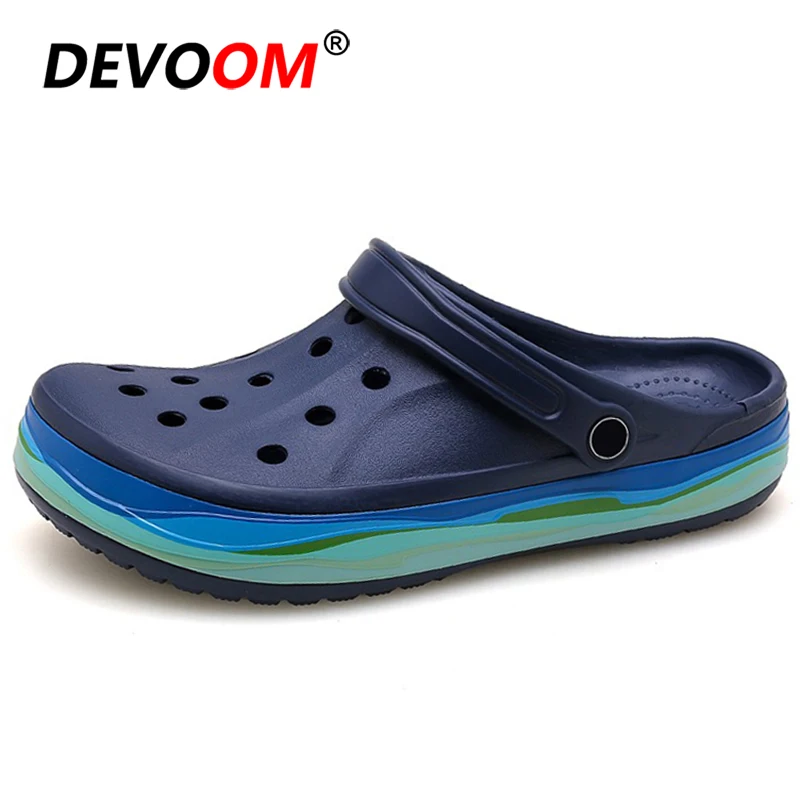 Уличные сандалии 2020 мужские классические туфли сабо для сада быстросохнущие