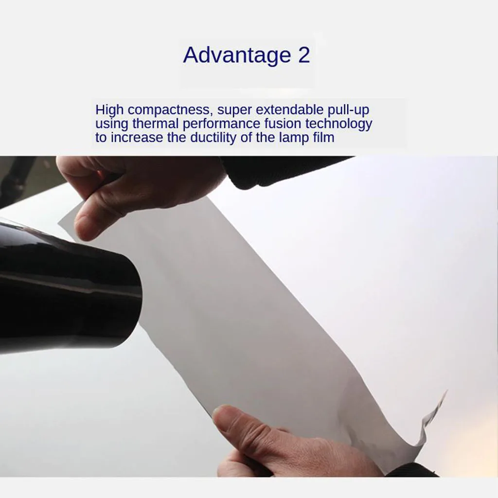 Светильник с Черной головкой задний светильник виниловая Тонировочная пленка