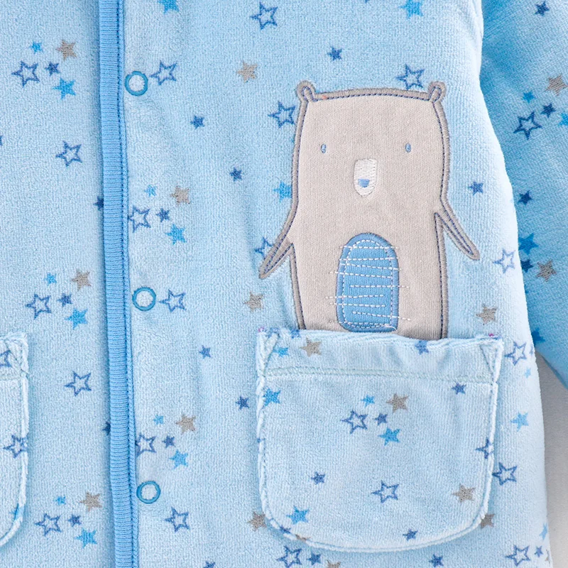 Детская куртка детская хлопковая зимняя теплая верхняя одежда с капюшоном для