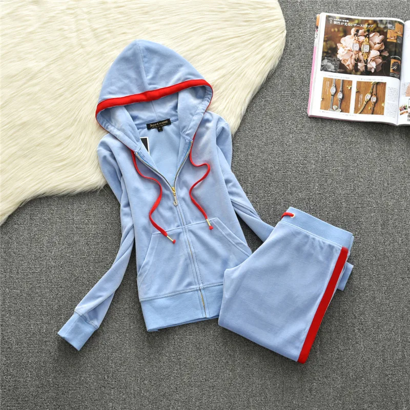 

Европейские и американские костюмы, Осенние домашние костюмы, женские спортивные костюмы-двойки, красные сетчатые костюмы с перекрестными ...