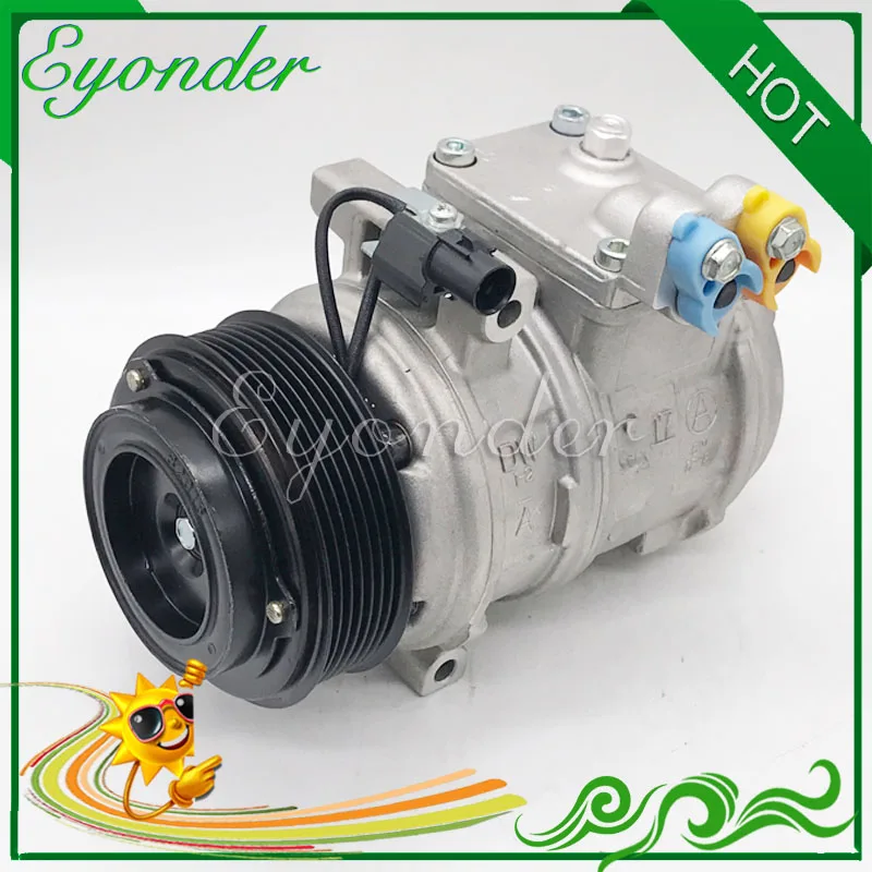 Компрессор охлаждения системы кондиционирования переменного тока A/C насос в