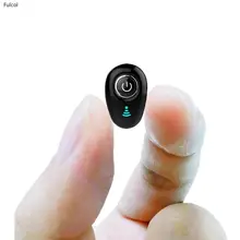 Soprt Invisible Ture Wireless Earphone Noise Cancelling Bluetooth Headphone Handsfree Stereo Headset TWS Earbuds With Microphone