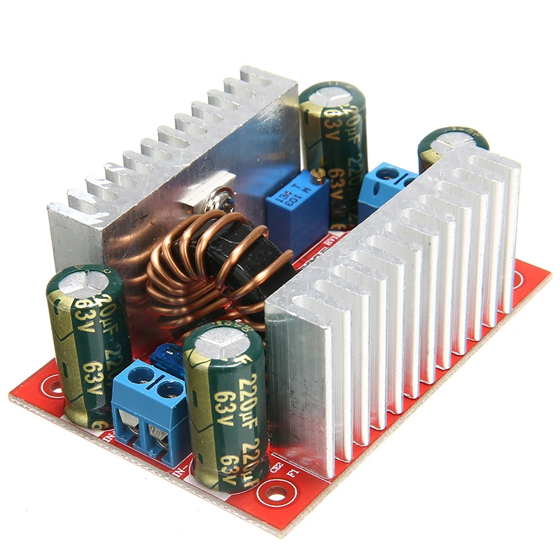 Повышающий преобразователь постоянного тока 150 кГц 400 Вт 15 А источник питания от 8