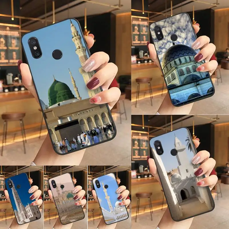 

Babaite Muslim Mosque Building Silicone Black Phone Case For Redmi note 8 8Pro 8T 6pro Redmi 8 7A 6A Xiaomi mi 8 9