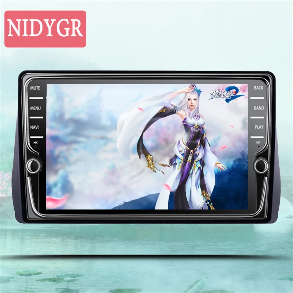 Автомобильное радио мультимедиа no 2 din android 10 4G 64G LTE WIFI Carplay rds видео плеер навигация