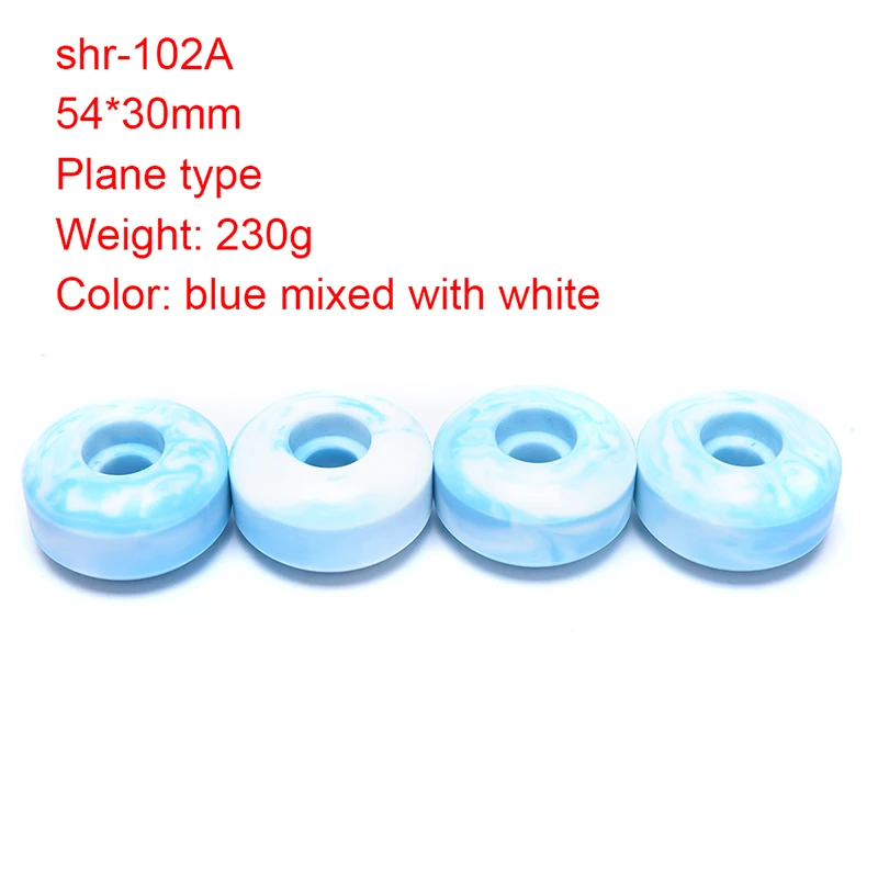 

Mixed Color Series Skateboard Wheels General SRH-102A Rebound PU Skateboard Sliding Wheels Wheels