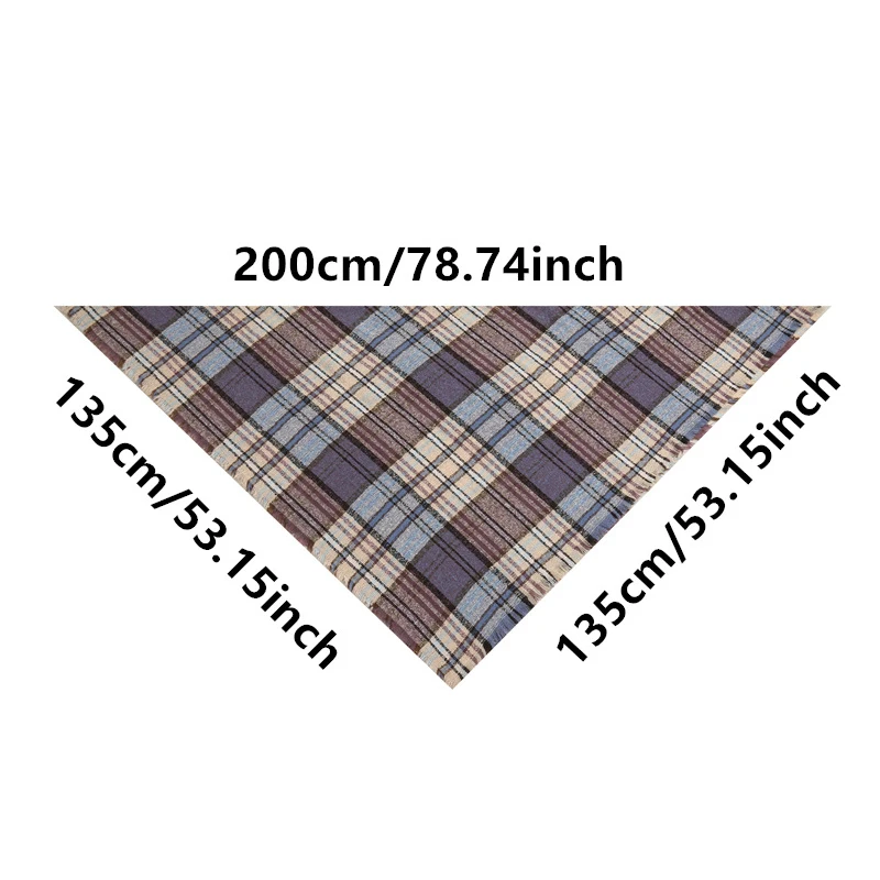 

New Designer Brand Women Cashmere Scarf Triangle Winter Scarves Pashmina lady Shawls And Wraps Knit Blanket Neck Striped Foulard