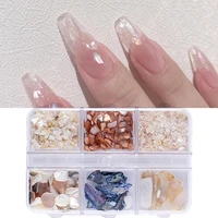 6gridsbox nail art rhinestone flat back non drop japanese style clear colorful flat bottom diy nail art 3d decor for manicure
