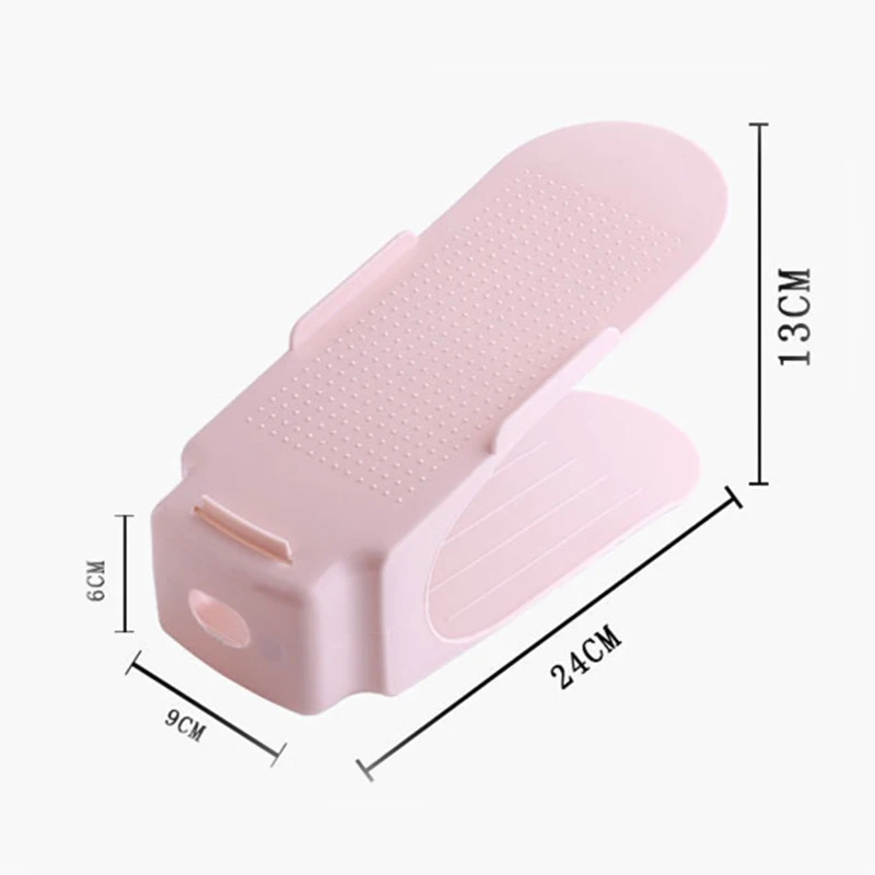 10 шт. прочный регулируемый стеллаж для хранения обуви поддерживающий слот