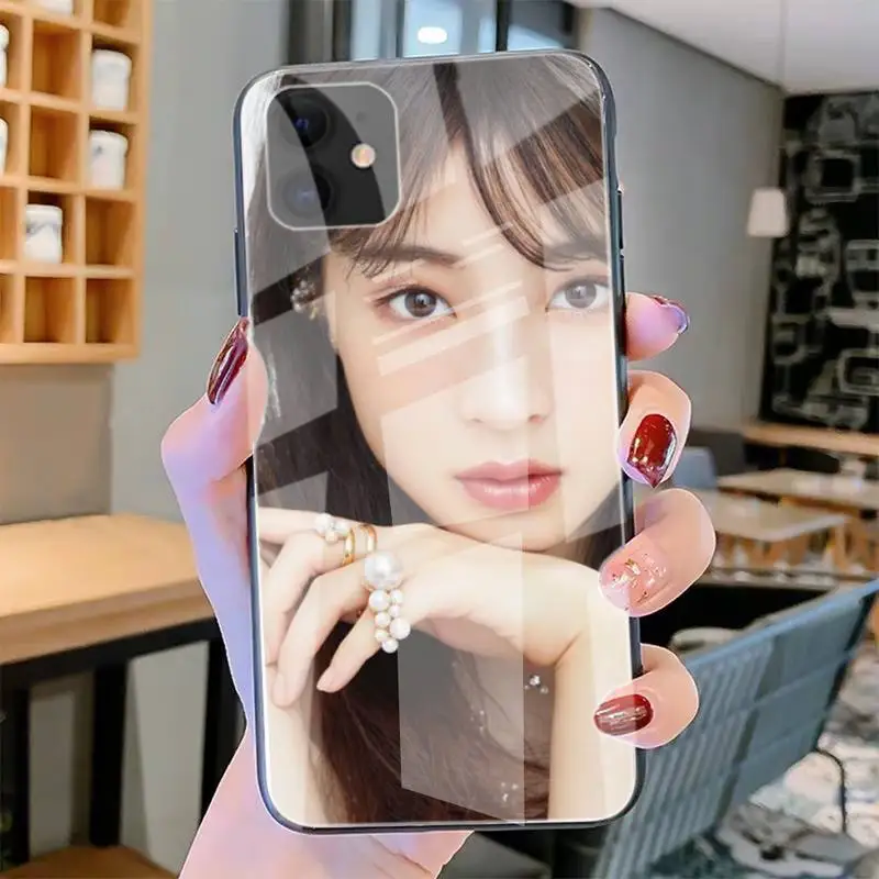 

Sexy Girl With Fair Skin Phone Case Tempered Glass For Iphone6plus 6S 7 7plus 8 X XS XSmax XR 11 12 Pro Max 12mini