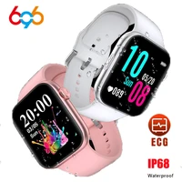 se03 ecg ekg smartwatch full touch screen heart rate monitor fitness tracker sport smart watch for ios and android wristband