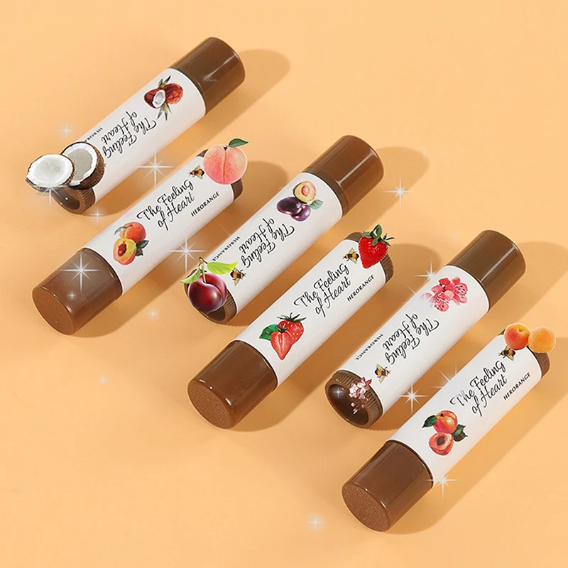 

Fruity Lip Balm Moisturizing Nourishing Gloss Natural Cosmetics Lips Temperature Change Color Lipstick Cheap Makeup