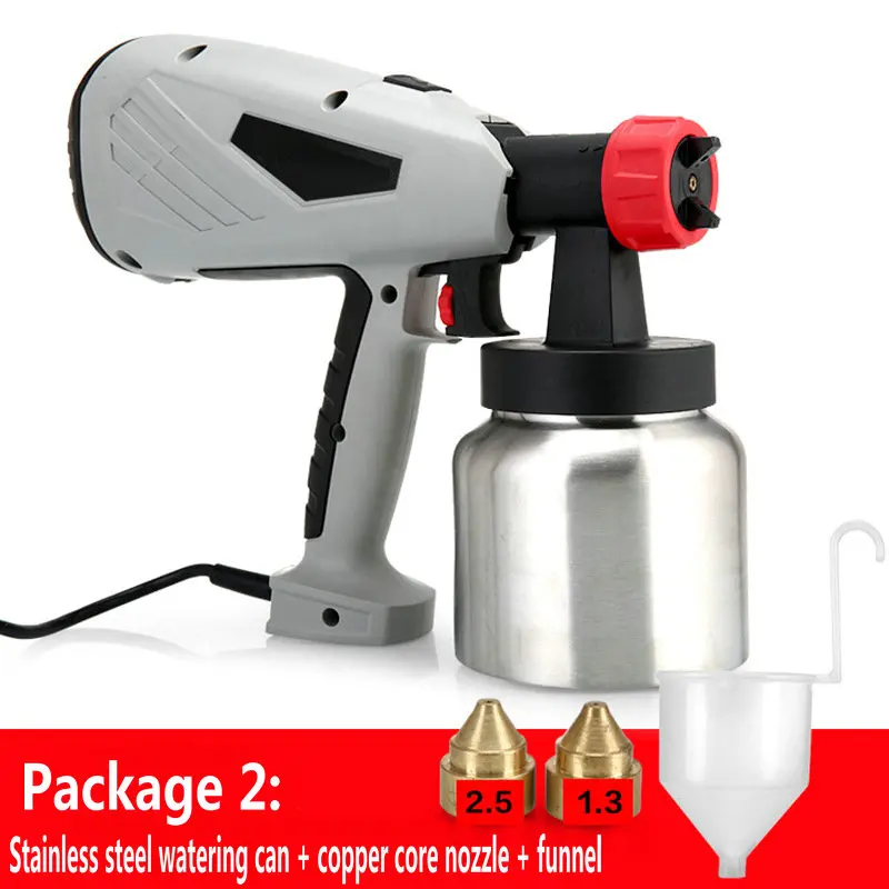 

Aluminum pot high pressure electric spray gun, suction cake chocolate diy spray gun