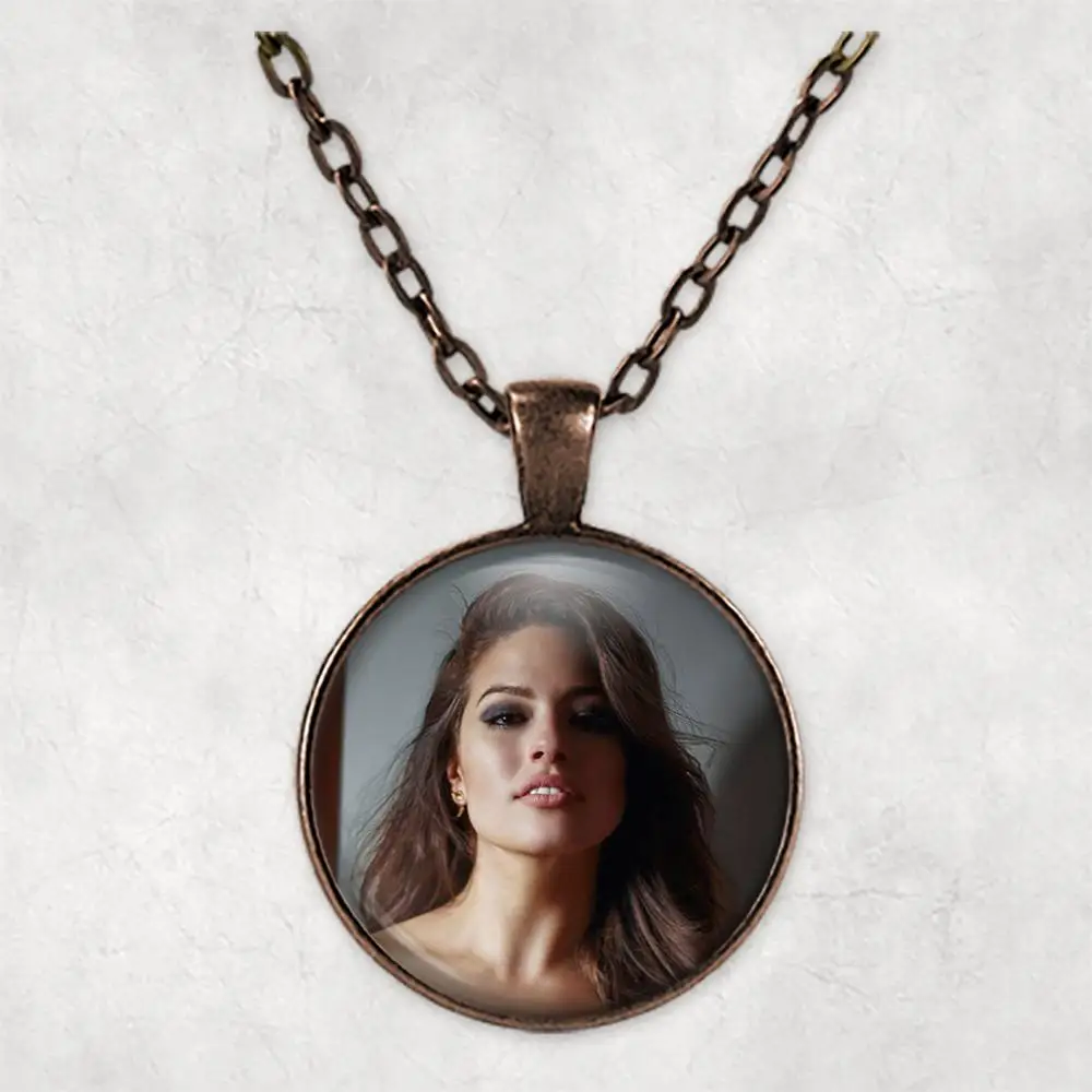 Ashley Graham персонализированные фото ожерелье ювелирные изделия с картинами s