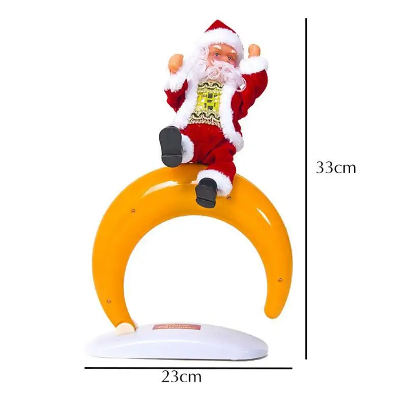 

2020 Music Dancing Santa Claus Doll Children Plush Doll Toy Kids Gifts Christmas Decorations For Home Enfeites New arrival