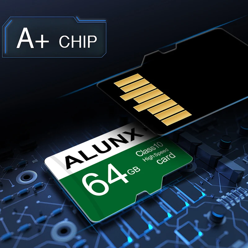 SD карта 128 ГБ высокоскоростной слот для карт памяти 64 мини карты microSD флеш