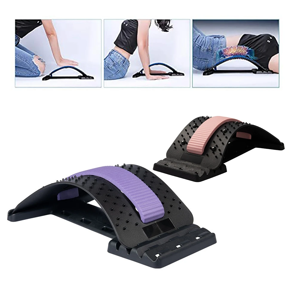 

Magnetic Therapy Back Massage Stretcher Posture Corrector Fitness Lumbar Support Neck Stretch Relax Spine Orthosis Pain Relief