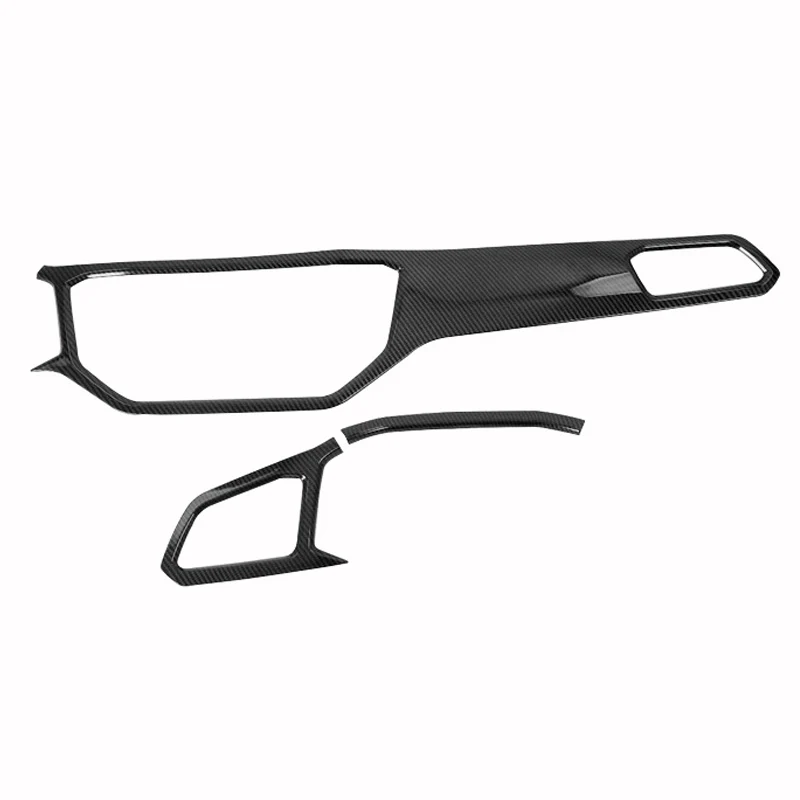 product picture Lsrtw2017 углеродное волокно приборной панели автомобиля отделка украшение Стайлинг для volkswagen t-roc - Название цвета: product picture