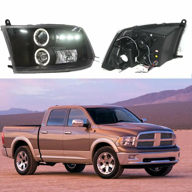 Для Dodge Ram 1500 2009 2010 2011 2012 авто передняя фара HID светодиодный DRL Xenon высокий свет |