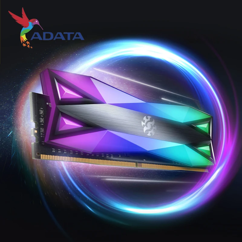 Модуль ОЗУ для настольного ПК ADATA XPG D60 RGB 8 ГБ 16 32 DDR4 PC4 3200 МГц 3000 2666 DIMM 3600
