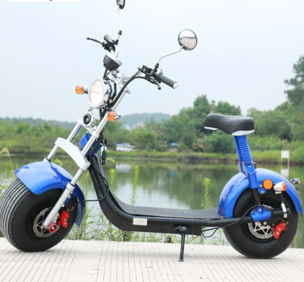 

Электрический мотоцикл Citycoco 1500 Вт, 60 в, 20 Ач, 40 км/ч, диапазон 50 км