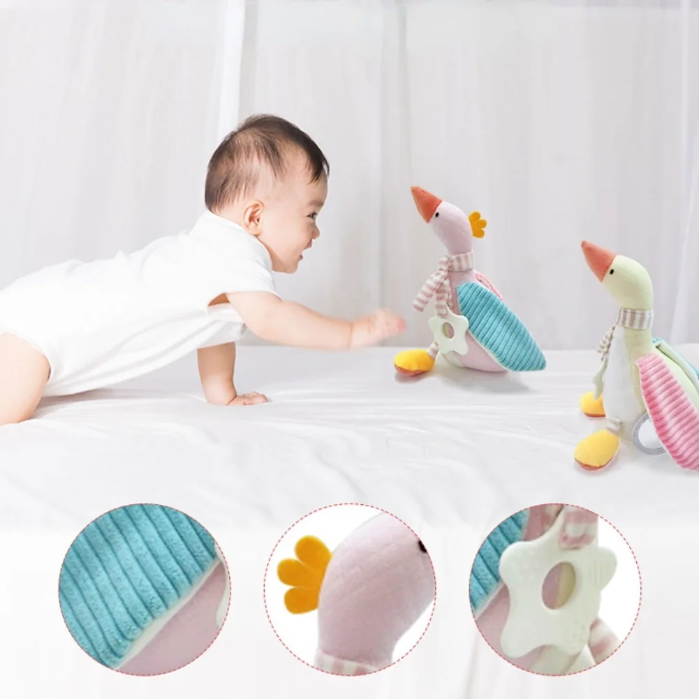 

Rattles For Kids Plush Dolls Newborn Teether Animal Plush Toy Infant Educational Toy Stuffed & Plush 0-6Y Kids' Wishables Gifts