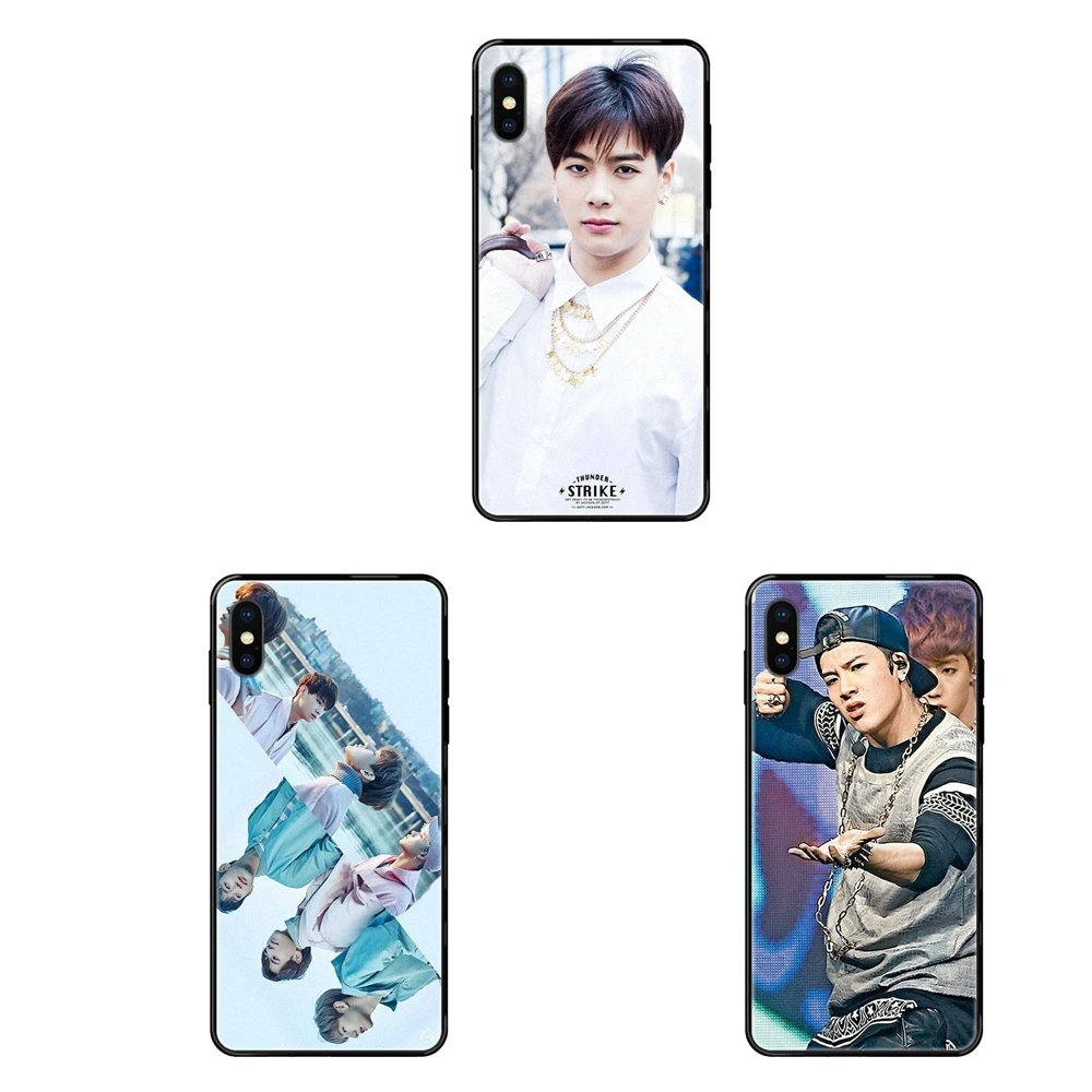 Для Xiaomi Mi Note A1 A2 A3 5 5s 6 8 9 10 SE Lite Pro Ультра скидка Youth Got Kpop Jackson черный мягкий ТПУ