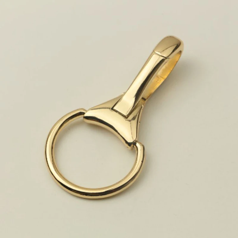 1 шт. металлический крючок карабин застежка пружинные зажимы для кожаных изделий