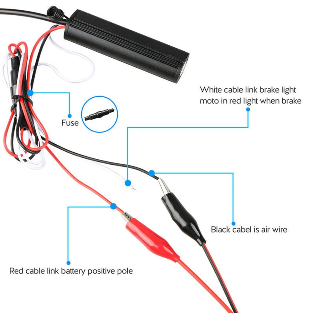 Светодиодный неоновый светильник для мотоцикла 12 шт. 15 цветов RGB пульт