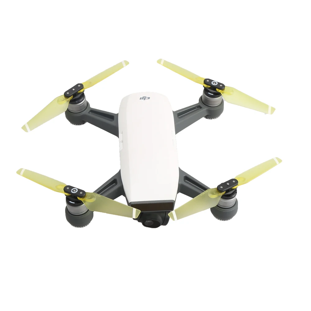 4 шт. пропеллеры для DJI Spark Drone с полупрозрачными лезвиями запасные части