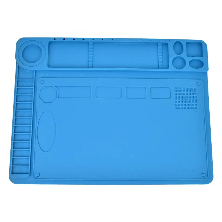 2 шт термостойкий Магнитный силиконовый коврик винтовая Подставка для хранения