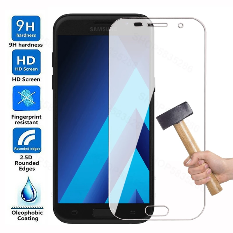 Защитное стекло 100D для Samsung Galaxy A3 A5 A7 J3 J5 J7 2016 2017 J2 J4 Core Prime закаленное экрана |