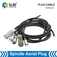 aviation plug socket connector power cord electrical terminal wire socket 10m 1m cable for spindle motor of cnc milling machine