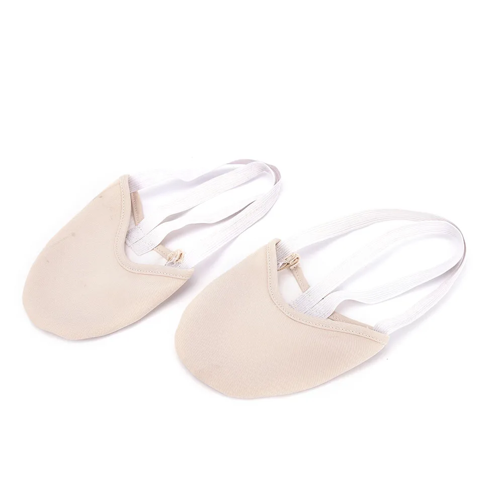 Child Adult Gymnastics Skin Sole Shoes Dancing Dance Pads Insoles Half Length Rhythmic Gymnastic Roupa Ginastica | Спорт и