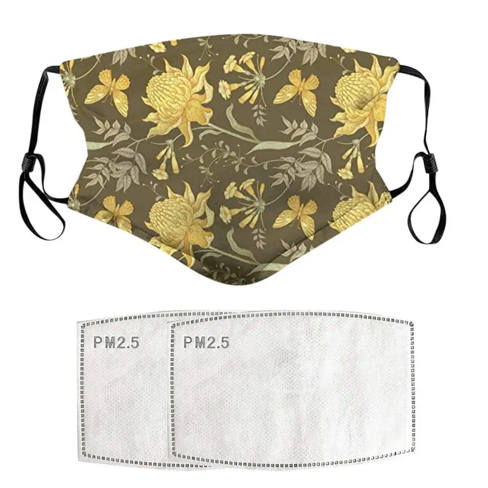 Unisex Dog Paw Mask Print Keep Face Mascarillas Fabric Adult Pm2.5 Filter Reusable Proof And Washable 2020#E1 | Спорт и развлечения